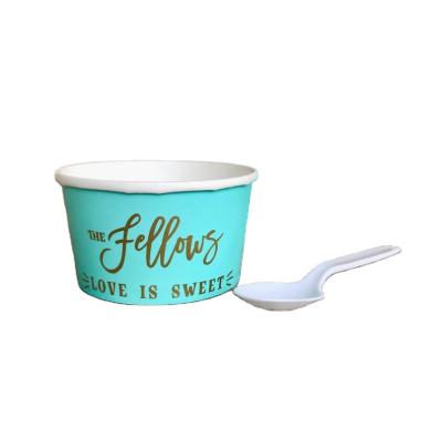 China Disposable Appropriate Price Good Quality Ice Cream Cups Disposable Paper Cup for sale