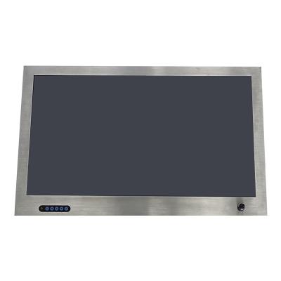 China Factory 24 inch industrial monitor HD 1920*1080 1000 nits stainless steel touch monitor with dimmer 24 inch for sale