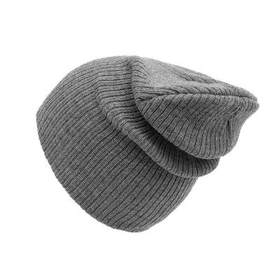 China COMMON High Quality Winter Plain Dyed Beanie Hat Wool Warm Knitted Custom Beanie for sale