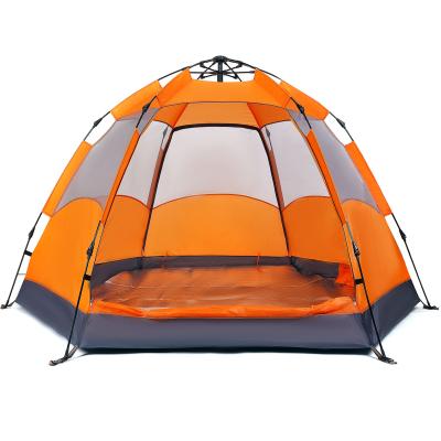 China waterproof & UV Protection Car Awning Semi Automatic Tent Easy To Set Up Quick Tent for sale
