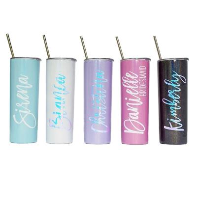 China Sustainable 20oz Insulated Mug Sublimation Stainless Steel Wholesale Lean Tumbler With Lid Straw for sale