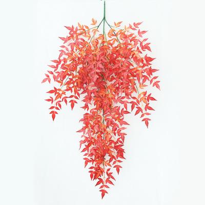 China Ivy Leaves Faux Leaf Hanging 1.2m Artificial Wholesale Plastic Plants Indoor Outdoor Foliage Ivy Vine for sale