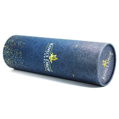 China Biodegradable custom vodka packaging paper tube, paper tube gift box, wine packaging tube for sale for sale