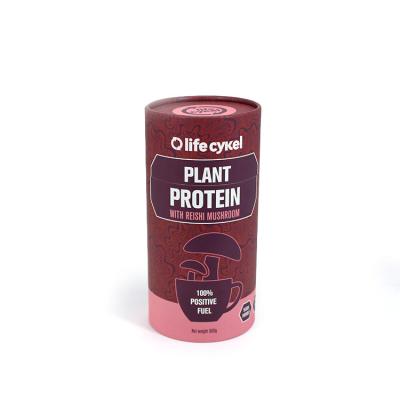 China Food Grade Biodegradable Eco Friendly Quality Round Packaging Paper Cardboard Tube For Protein Powder / Coffee for sale