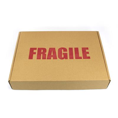China Professional Biodegradable Custom Printed Corrugated Foldable Cardboard Packaging Two Tuck End Paper Shipping Box With Printing for sale
