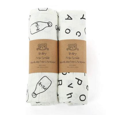 China Compressed Muslin To Wrap Extra Large Towel Towel 120 x 120CM 2 Pack Prewashed Ultra Soft 100% Cotton for sale