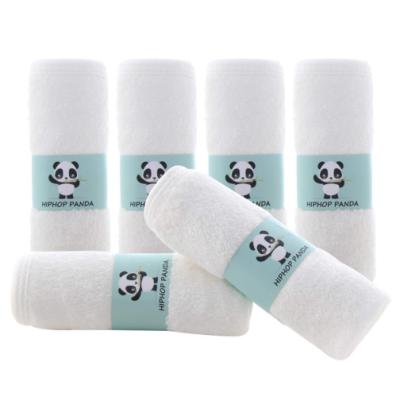 China Safe Bamboo Washcloths for Baby Kids - 2 Layer Soft Absorbent Bamboo Towel - Newborn Bath Face Towel for Sensitive Skin for sale