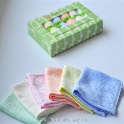 China Baby Washcloth QUICK DRY Bamboo Face Clean Fiber Towel for sale