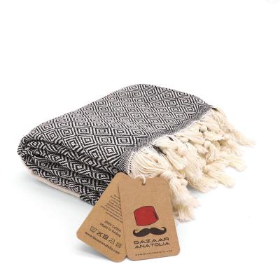 China 100% Compressed Turkish Fouta Towel Cotton Bath Towel Travel Camping Bath Sauna Beach Gym Pool Cover for sale