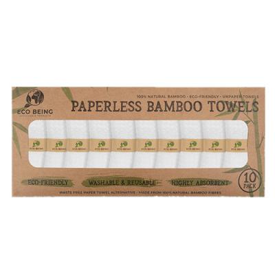 China Sustainable Reusable Washable Organic Bamboo Kitchen Towel Dish Towel Kitchen Towel for sale