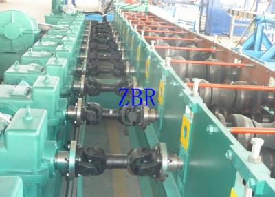 Chine D2 3-4.2 millimètres de garde de petit pain de rail formant la machine, rambarde de route formant la machine à vendre