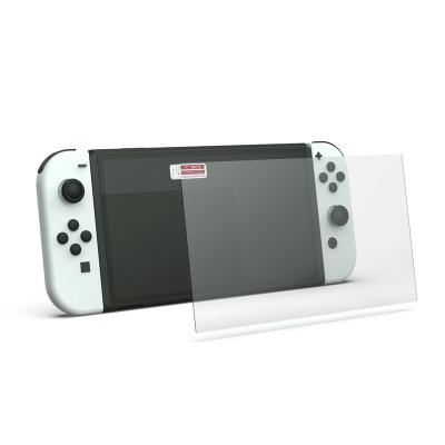 China Thin Layer Tempered Glass Screen Protector Material Anti-bubble PVC Anti-finger LCD Protective Film For Nintendo Switch OLED Console for sale