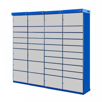China Utilities Pool School Logistic Parcel Locker Customized Metal High Quality Waterproof Storage Smart Parcel Locker For Express for sale