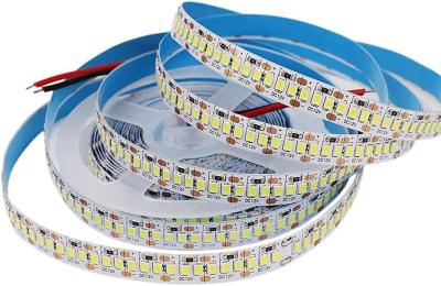 China 12V 240LEDS/meter SMD 2835 LED Strip Light 1200LEDs 16.4Ft 26000LM High Density IP20 No-waterproof SMD3528 White 6500K for sale