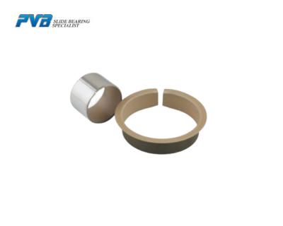 China Steel Back Boned PHB Modified PTFE Soft Strip Bushing Bearing for sale