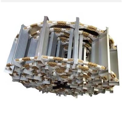 China Aluminum Alloy Step Embarkation Rope Ladder For Lifeboat Boarding for sale