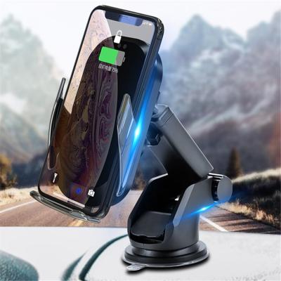 China Best Quality Car Air Vent Mount Phone Holder Promotional High Speed Wireless Charger Car QI Fast Wireless Charger for sale