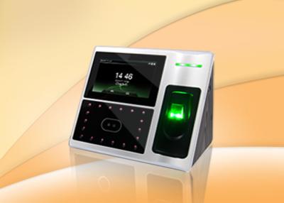 China Sistema de reconocimiento de cara biométrico de la comunicación del TCP/IP con la pantalla táctil en venta