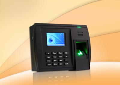 China Het biometrische Systeem van de de Tijdopkomst van de apparatenvingerafdruk met Toegangsbeheer, RS232/485 Te koop