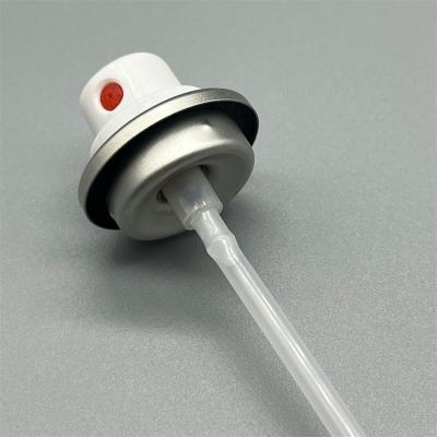 China 25.4mm Hair Color Aerosol Spray Valve For Fashion And Events Innovative And Precise for sale