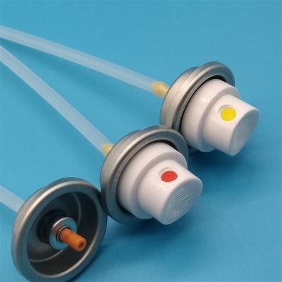 China Hair Sheen Aerosol Spray Valve Dispenser For Professional Hair Care for sale