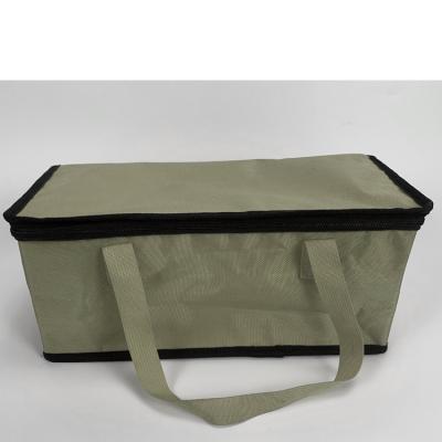 China Waterproof Wholesale Reusable Food Insulated Cooler Bags Custom Logo for sale