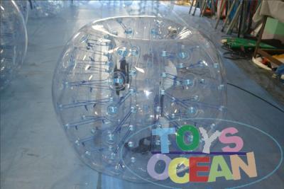 China Colorful Portable Inflatable Bumper Soccoer Ball Commercial For Children for sale