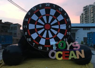 China Gaint Inflatable Air Sealed Soccer Dart Shooting Football Game For Sport Game for sale