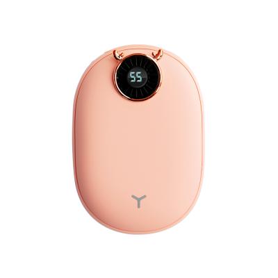China Bank Warmer Portable Rechargeable Hand Warmer Electric Hand Warmer Power Bank for sale