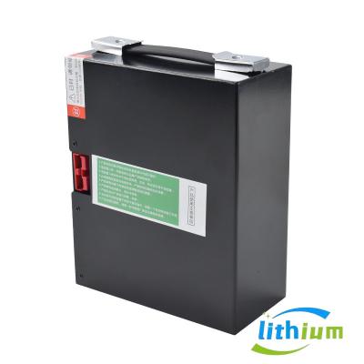 China 45V 15AH Hochentladungszeit Elektrischer Gabelstapler Lithium-Ionen-Batterie zu verkaufen