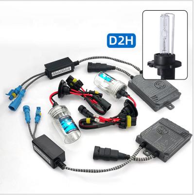 China Hot Selling Error Free Canbus Infitary D2H Xenon HID Headlight Bulb 35W 12V 3000K 4300K 6000K 8000K White Yellow Blue White Ballast H1 H3 H4 H7 for sale