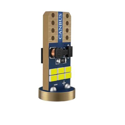 China Error Free 168 W5W 2825 Canbus Infitary CANBUS T10 194 LED 175 158 12V 5W 1616 SMD Car Position License Plate Interior Door Lamp for sale