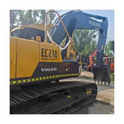 Chine Excavateur hydraulique volvo EC210D d'occasion de 123 kW pour machines de construction à vendre