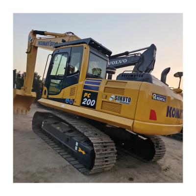 China 800 horas de trabajo Usado Komatsu PC200-8 Excavadora hidráulica de excavadora en venta