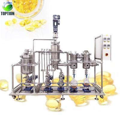 Cina Estrazione di capsantina Evaporatore a pellicola spazzata Distillazione molecolare a corto raggio in vendita