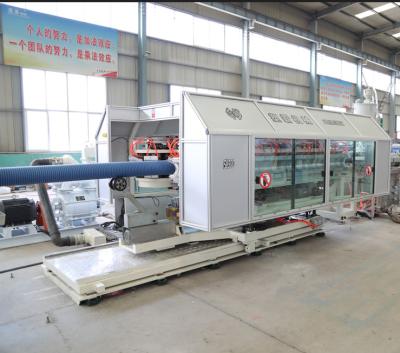 Cina Macchine per la produzione di tubi DWC ad alta velocità da 100 a 315 mm per condotti elettrici, drenaggio e condotte fognarie in vendita