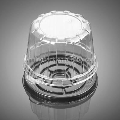 China Mini Disposable Disposable Type 3 Inch Plastic Cake Tray for sale