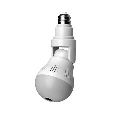 China NIGHT VISION 1080P HD Panoramic IP Lamp Security Camera Fisheye Night Vision LED Bulb Wireless CCTV Surveillance 360 Degree for sale