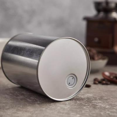 Κίνα Προσαρμοσμένα κενά κονσέρβα καφέ 250G με τρύπες εξαγωγής / βαλβίδες εξάτμισης προς πώληση