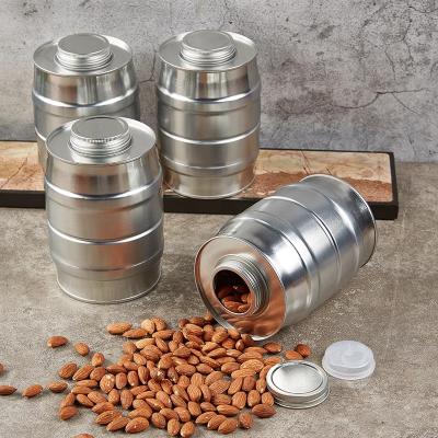 中国 空気密度の高いコーヒー缶 円筒形/四角形 空のコーヒー缶 蓋付き 販売のため