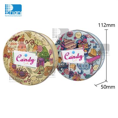 China Oem Empty Gift Tin Cans jar Packaging and for Dry Flower Vitamin Candy Supplement powder bottle storage for sale