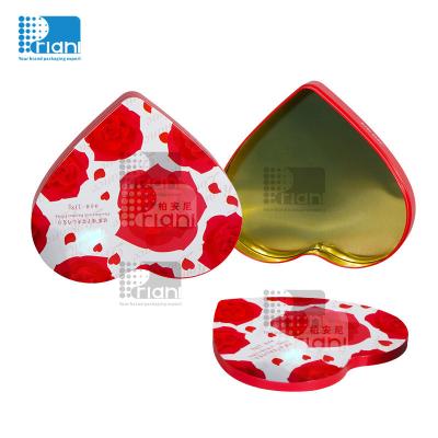 China Customed Logo Printing Metal Tinplate Gift Tin Cans Canned Package Can Body + Lid for sale