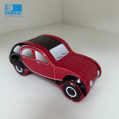 China Custom Shape Printed Gift Tin Can Fot Candy Chocolate Easy Open Lids with Easy Open Lid for sale