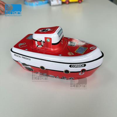 China Metal de lata de forma personalizada Presente latas de lata de fácil abertura tampas personalizadas fácil puxar tampas taça com máquina de vedação à venda