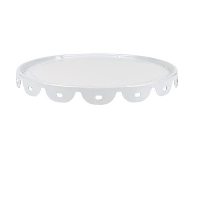 China Metal Tin Cans Accessories Flower Lug Lids For Chemical Paint Bucket for sale