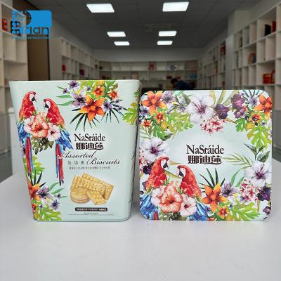 China Envases de lata de regalo herméticos de 500 ml a 1000 ml de gran capacidad y de alta durabilidad en venta