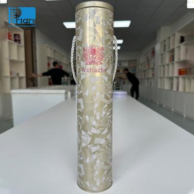 Китай Ориентированные OEM 1L пищевые кофейные порошки Подарочные банки из оловянного металла с легкими открытыми крышками продается