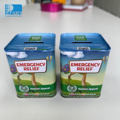 China Multicolor Food Gift Tin Cans Metal Coffee Tin Can Tea And Sugar Canisters for sale