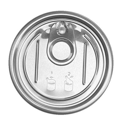 China 0.68L Screwed Coffee Can Lid , Metal Tin Lids For Coffee Packaging for sale