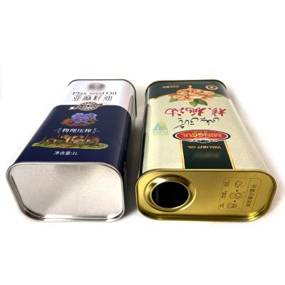 Cina Spessore 0,23 mm Olio d'oliva Lattine per imballaggi alimentari personalizzati in vendita